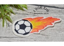 Stickdatei - Fußball Feuerschweif